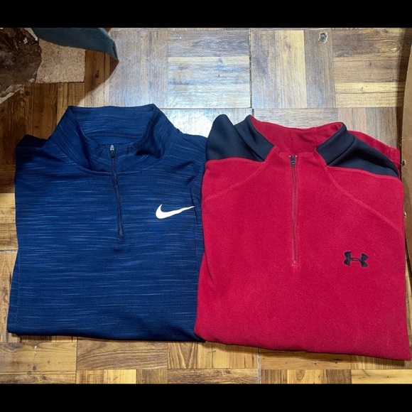 Bundle of Under Armour and Nike Pullovers, Men’s Size LG - Picture 1 of 11